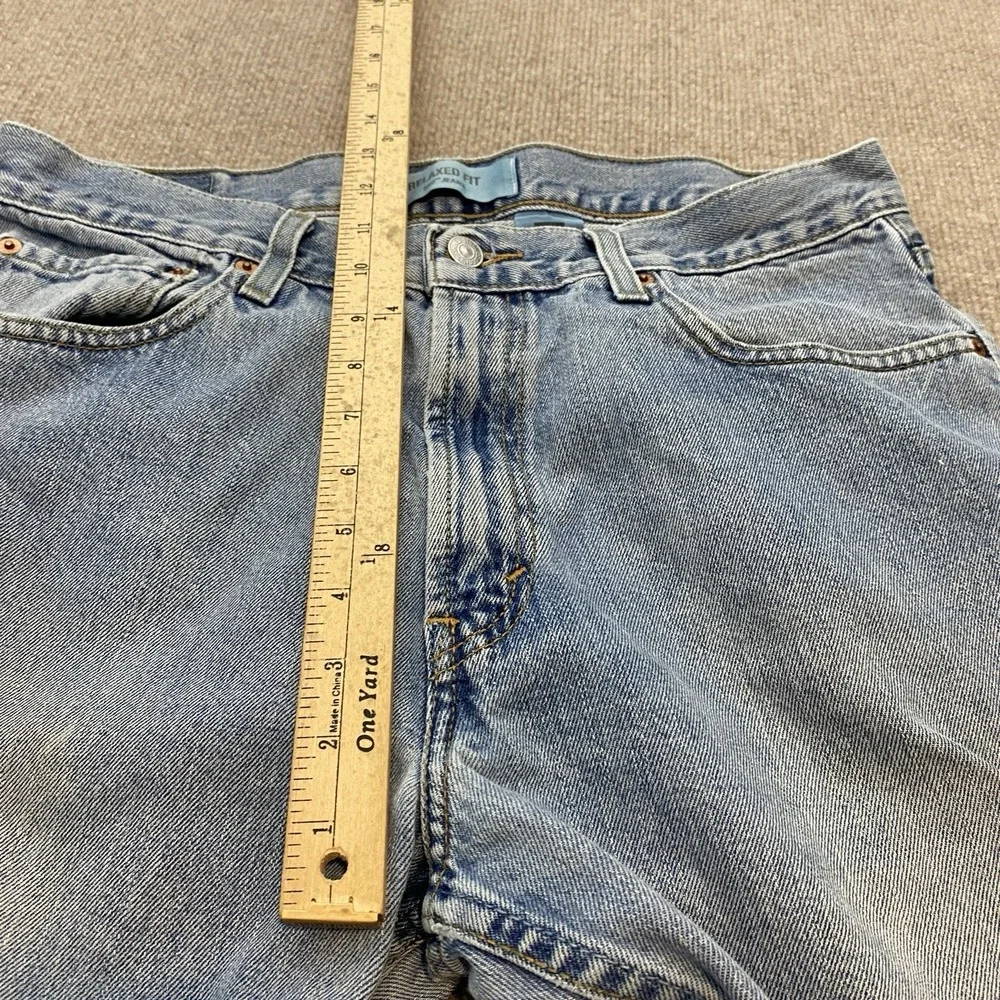 Levis 550 Jeans Vintage Y2K Men 34 Fits 33x34 Baggy Relaxed Fit Distressed Denim